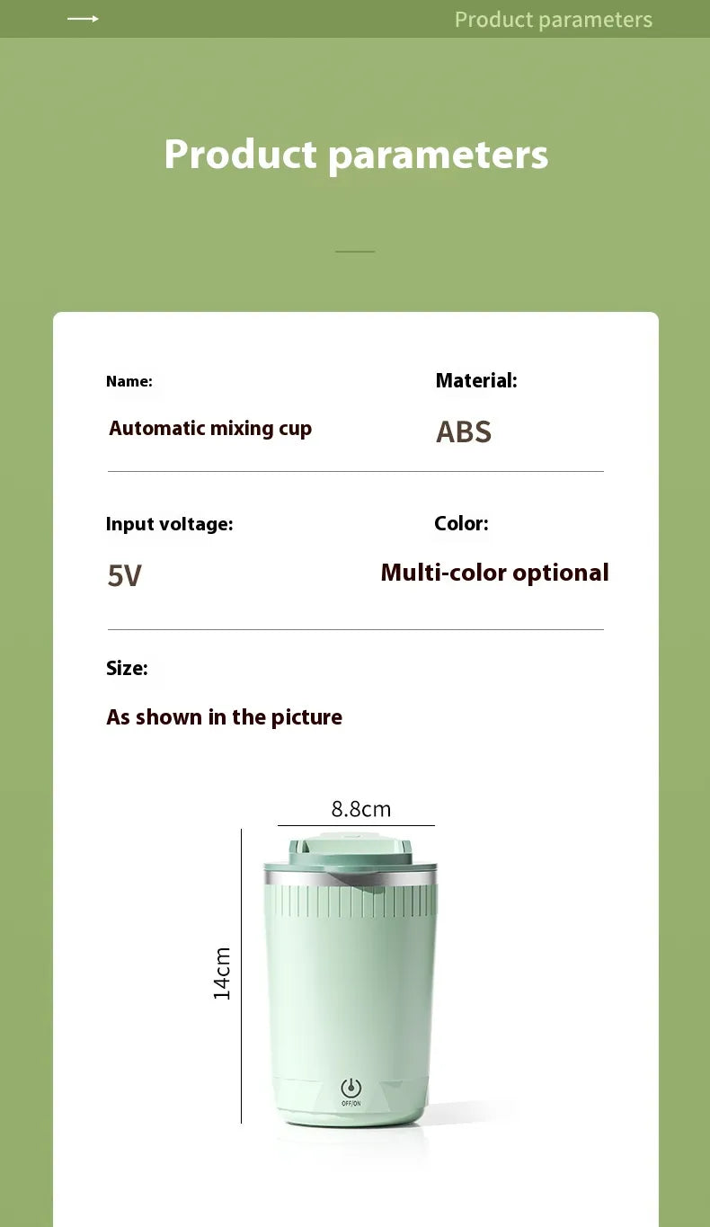 Auto Stirring Electric Coffee Cup