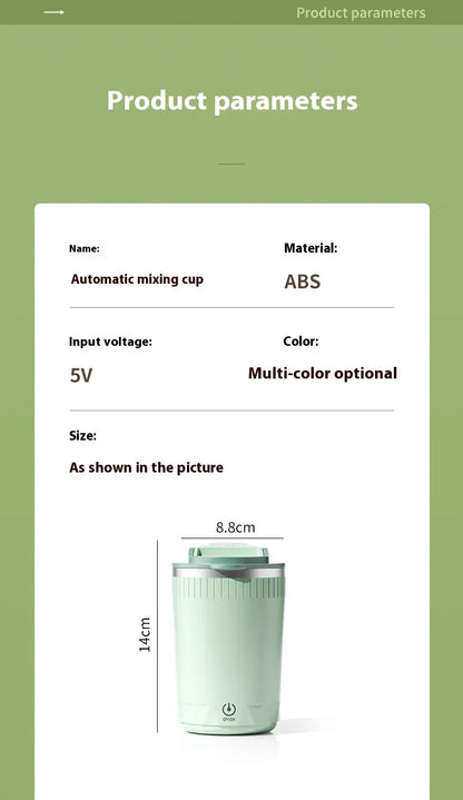 Auto Stirring Electric Coffee Cup